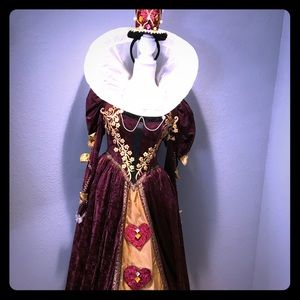 COPY - velevet queen of hearts dress